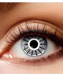 Lenzen wit spinnenweb halloween cosplay elftopia