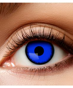 Lenzen angel blauw zwart halloween cosplay elftopia