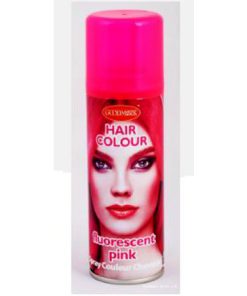 haarspuitbus haarspray fluo roze