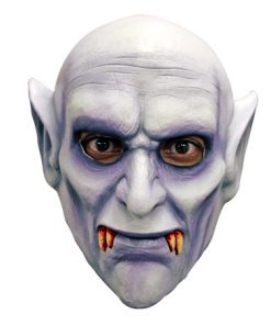 Masker horror vampier paars grijs volledig