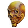 Masker gouden doodshoofd volledig