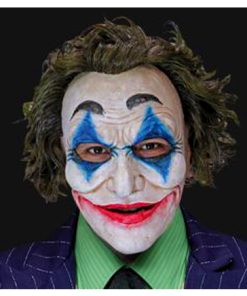 Verhuur The joker masker met donkergroen haar