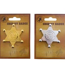 Sherriff ster speld goud & zilver