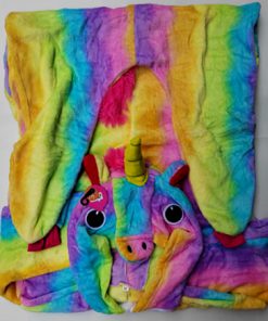 Eenhoorn onesie multicolor