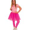 Neon rokje fluo roze tulle