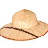 Ontdekkingsreiziger hoedje tropenhelm bamboo