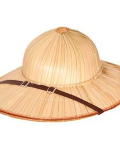 Ontdekkingsreiziger hoedje tropenhelm bamboo
