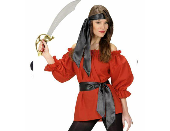 Zwarte satijnen riem of hoofdband