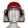 Brandweer helm met vizier