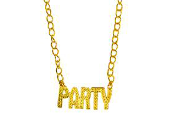 gouden ketting PARTY