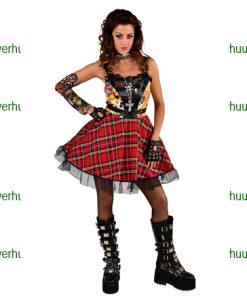 Punk jurk XXL rock