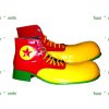 Clown schoenen deluxe