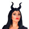 Malificent zwarte diadeem met hoorns