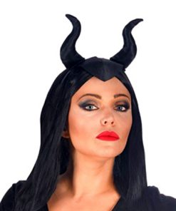 Malificent zwarte diadeem met hoorns