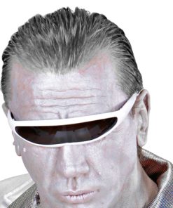 Astronautenbril wit cyber