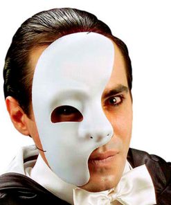 Half masker phantom of the opera