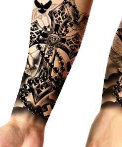 Tattoo tijdelijk Paterskruis