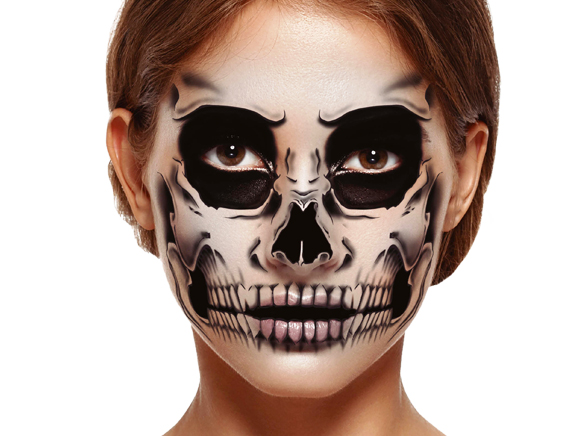 Tattoo tijdelijk Doodshoofd