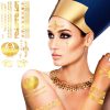 Tattoo tijdelijk  goud egyptisch