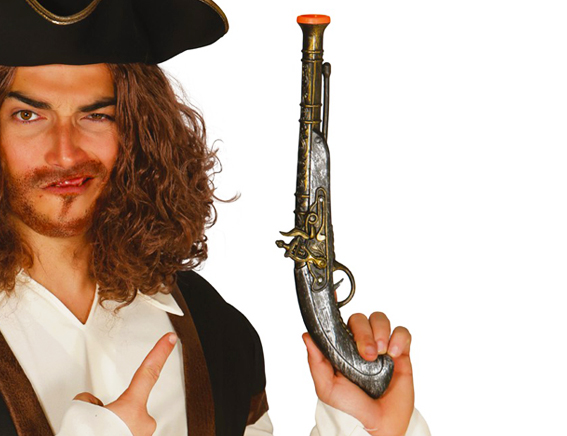 Donderbliss piratengeweer plastic