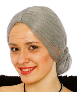 Oma pruik bejaarden grijs