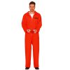 Gevangene jumpsuit orange jail