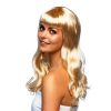 Blonde barbie pruik met froufrou chique