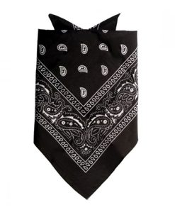 Bandana zwart wit