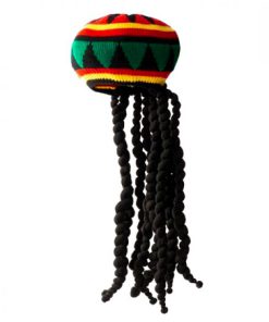 Rasta muts met haar