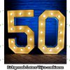 50 Lichtgevende letters combinatie voorbeeld