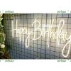 happy birthday neon lichtgevende plaat TE HUUR