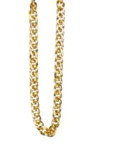 Schakelketting goud plastic 