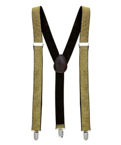 Bretellen goud zwart