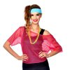 Net tshirt fluo neon roze