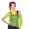 Net tshirt fluo neon groen
