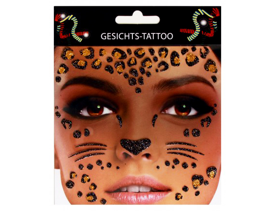 Panter stickers glitter
