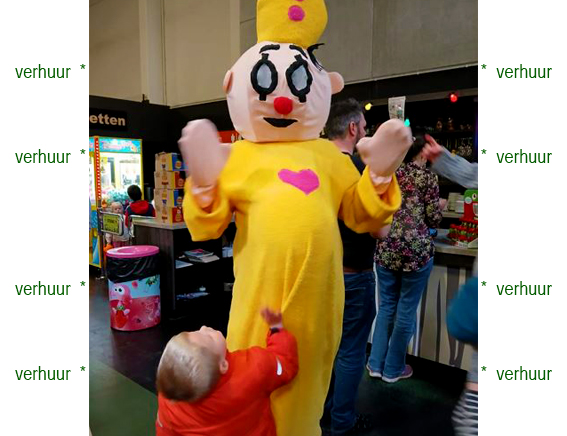 Bumba Mascottepak TE HUUR