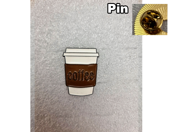 Pin Koffiebeker "Coffee"