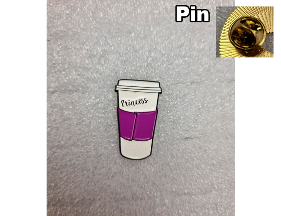 Pin Koffiebeker "Princess"