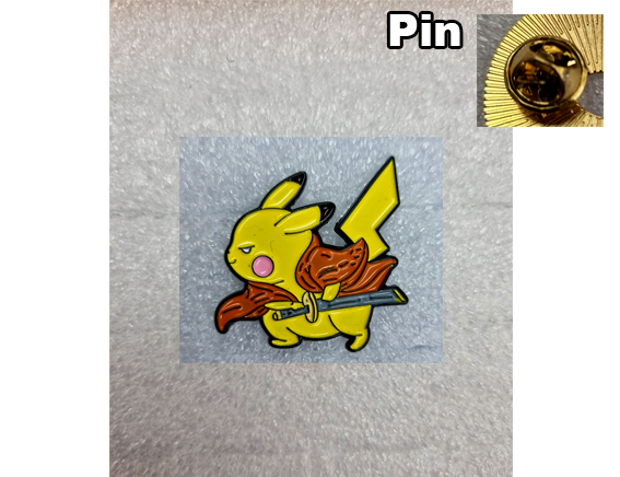 PIN Pokemon x Demon slayer pickachu