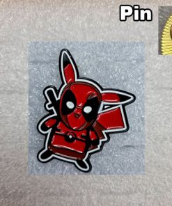 PIN  Pickachu deadpool 