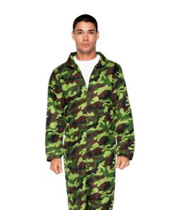 Men's Camo Jumpsuit  ONE SIZE
