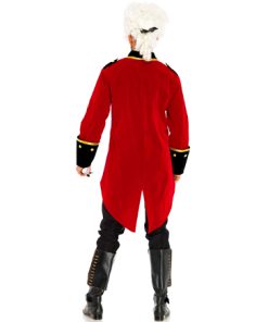 Kapiteinsvest rood middeleeuwen markies