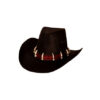 Cowboyhoed western met tanden
