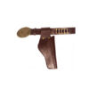 Holster deluxe met western buckle gesp