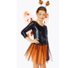 Pompoen set tutu vleugels en diadeem one size