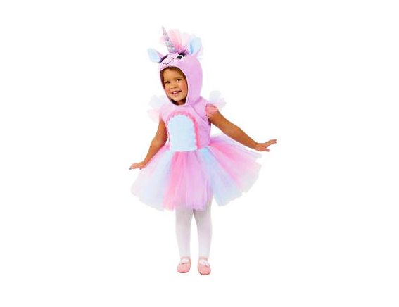 Unicorn pastel jurk kind maat 98