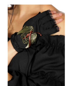 Steampunk korte handschoenen