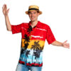 Hawaii hemd rood