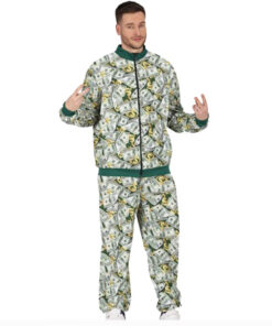 Million dollar jogging bigshot